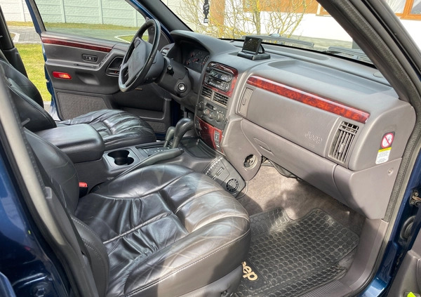 Jeep Grand Cherokee cena 36900 przebieg: 174939, rok produkcji 2000 z Luboń małe 781